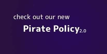 Pirate Party is Pleased To Announce New Policy